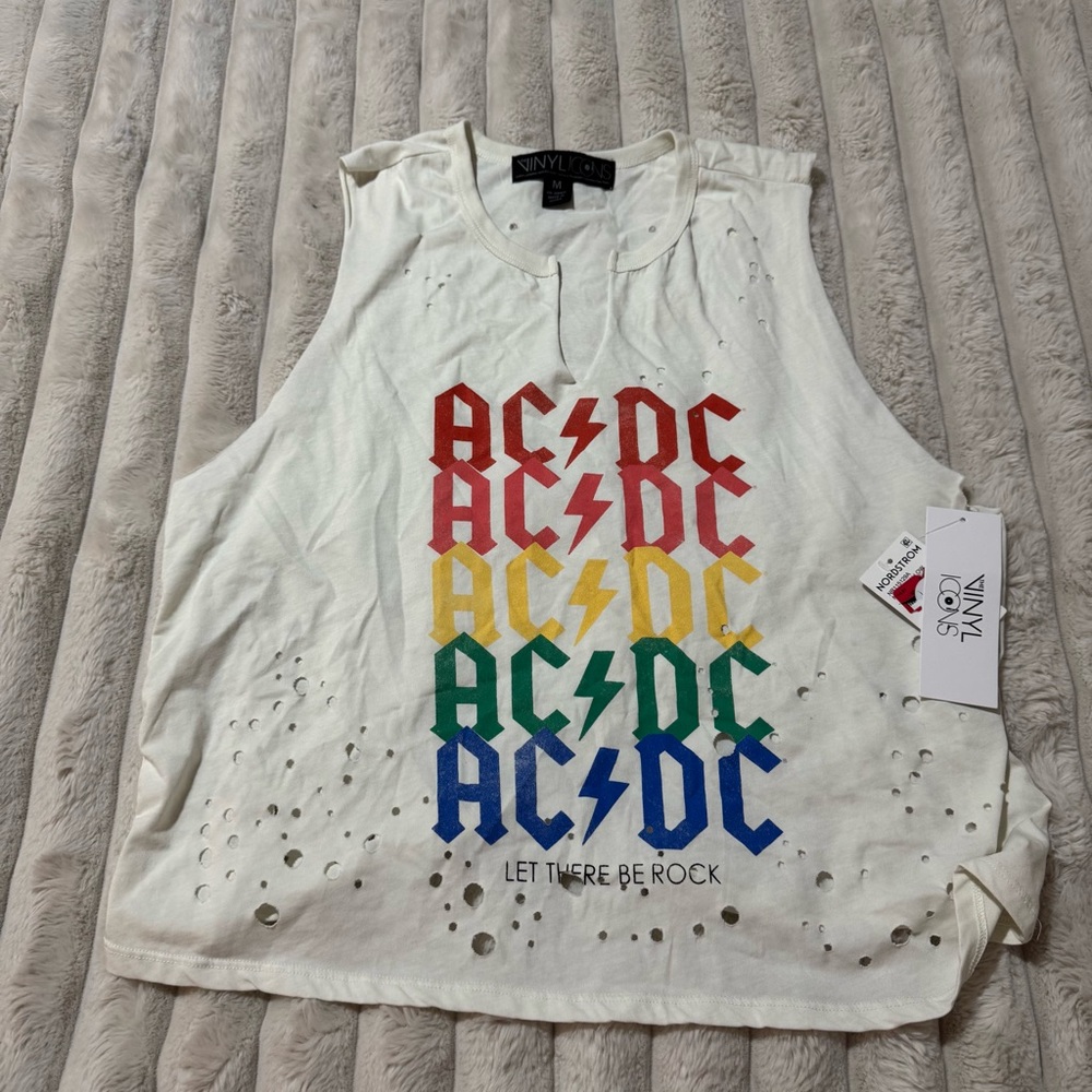 NWT- AC/DC Graphic Tank Top Size Medium